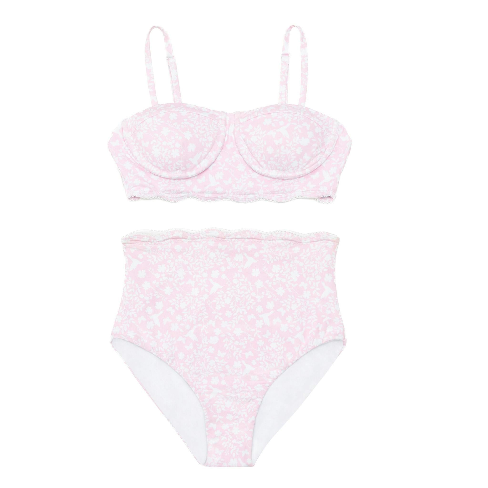 High Waisted Bikini in Coral Sand Chintz (Women's)