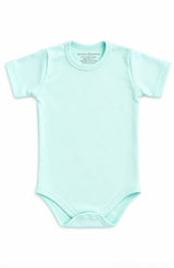 Short Sleeve Bodysuit in Pima Cotton