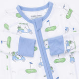 Golf Carts Blue - Convertible Romper