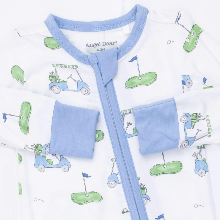 Golf Carts Blue - Convertible Romper