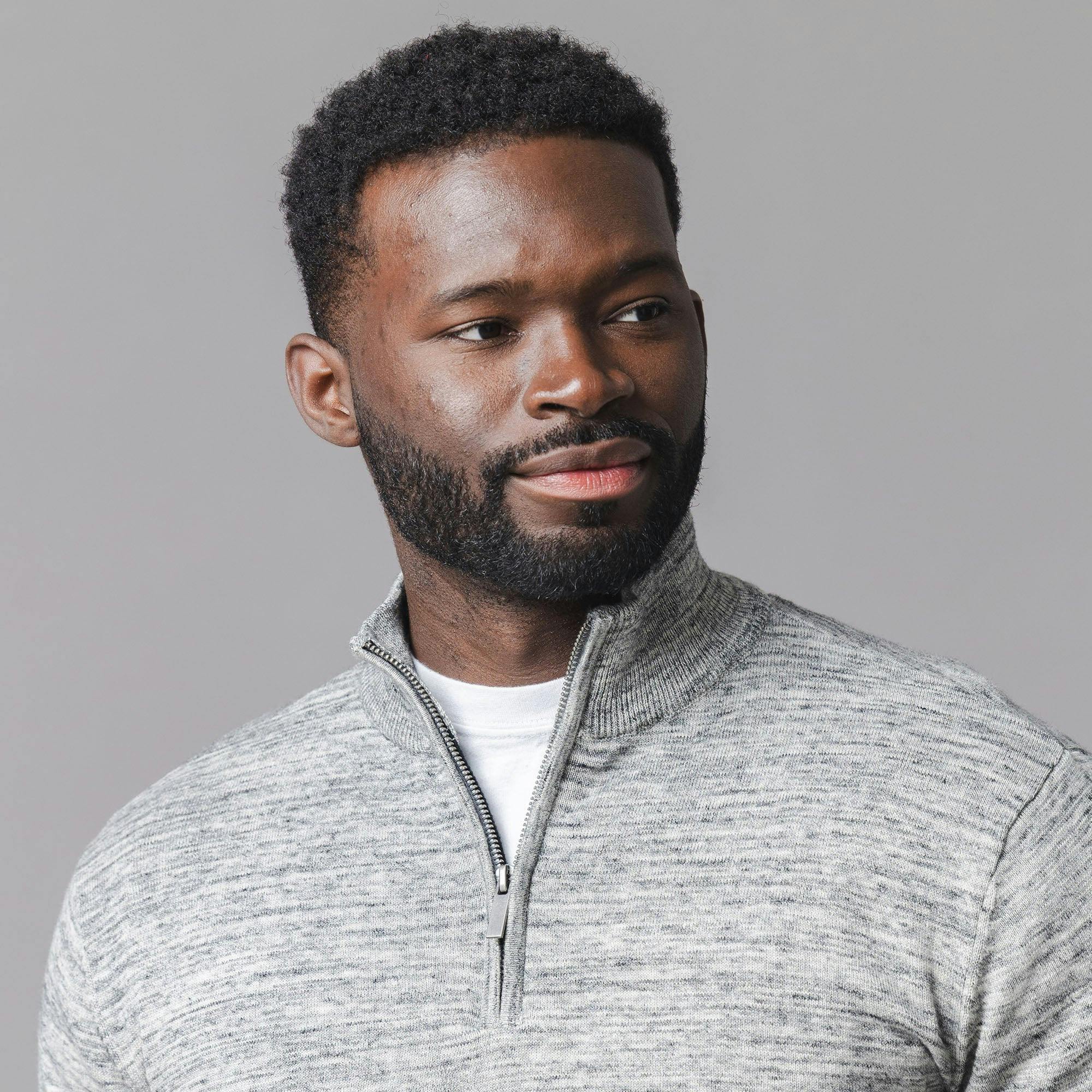 Organic Half Zip Pullover