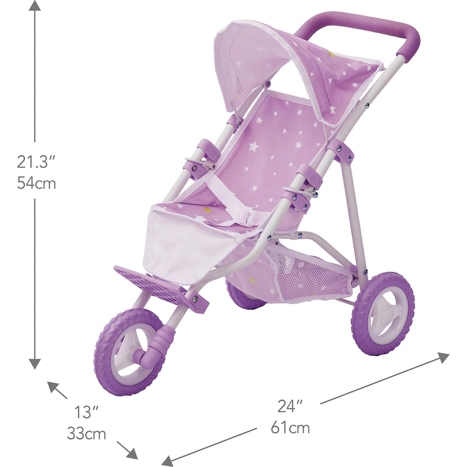 Olivia's Little World Doll Jogging-Style Stroller