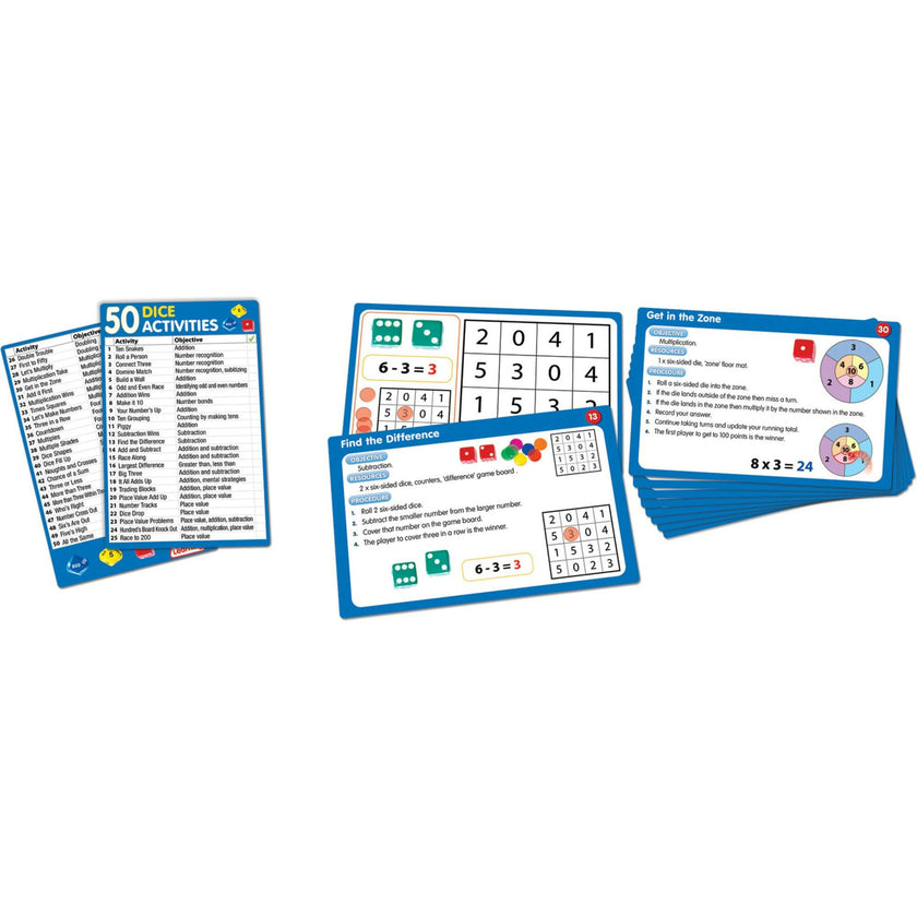 50 Dice Activities