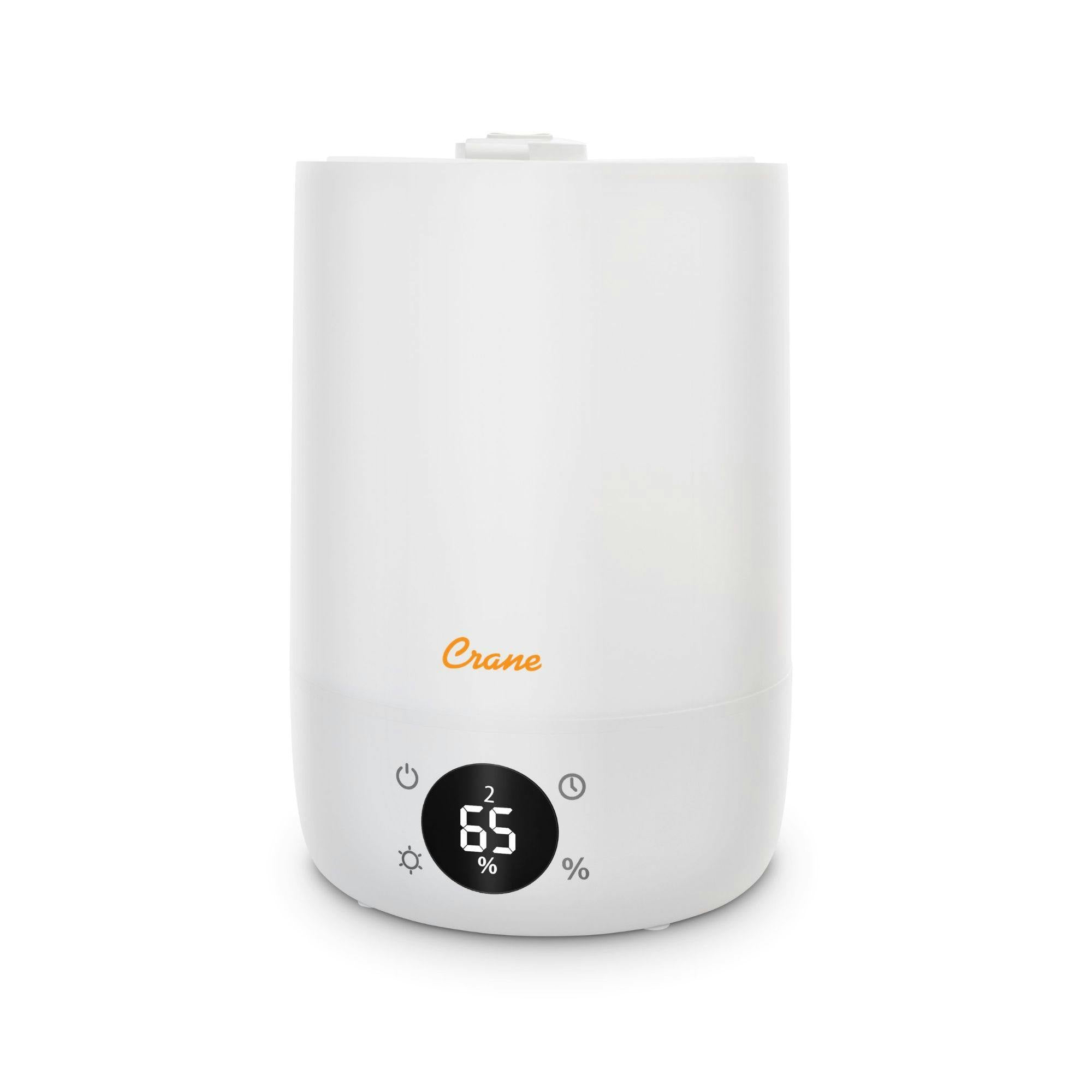Top Fill Cool Mist Humidifier, 1.2 Gallon with Sleep Support Light & Essential Oil Tray