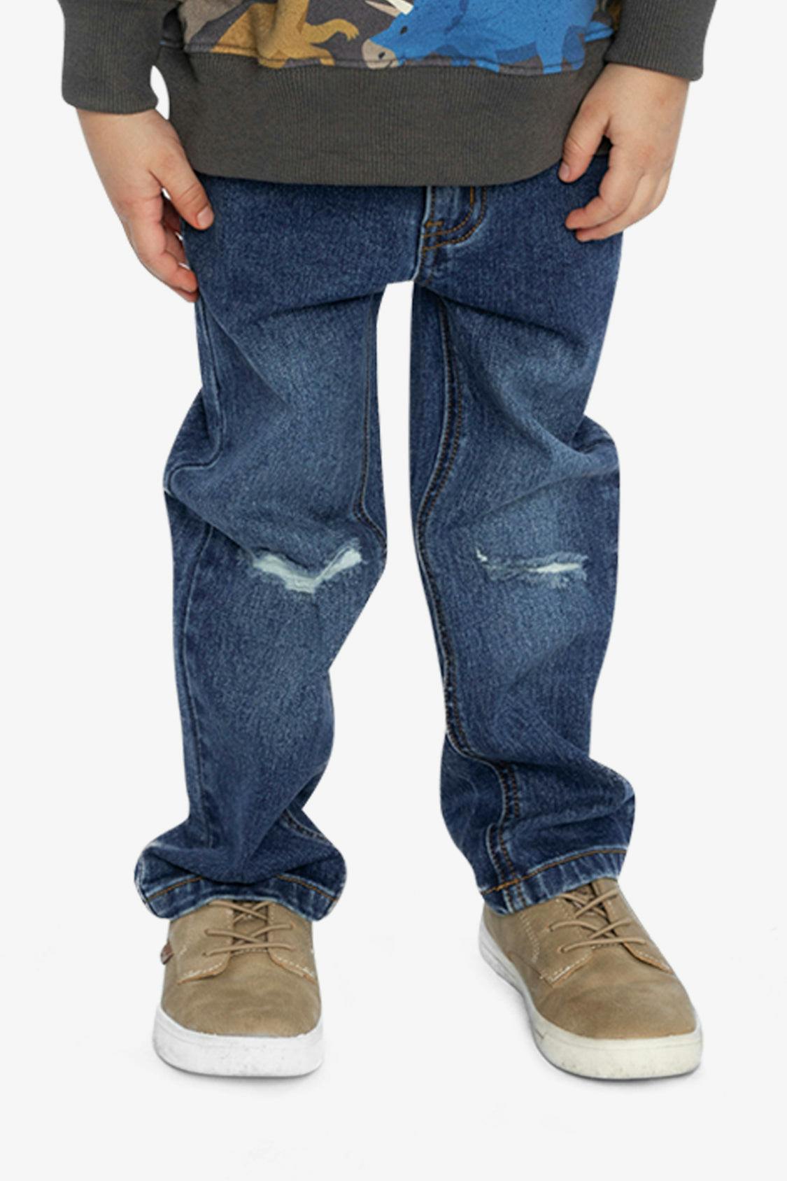 Stretch Jeans Navy Blue Denim