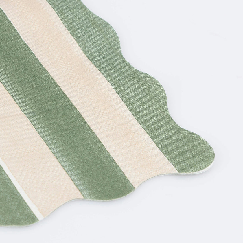Fall Stripe Small Napkins