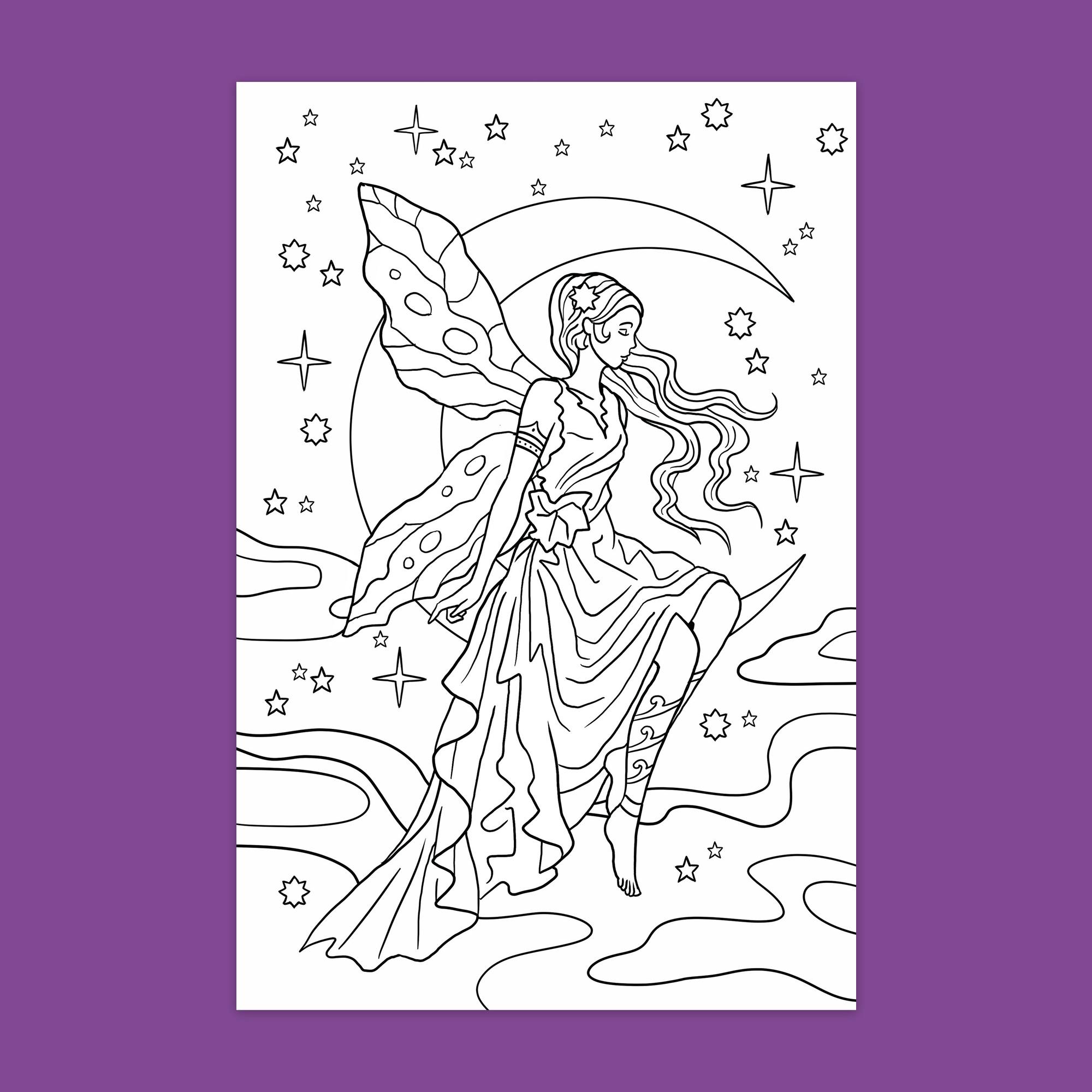 Color & Sticker Fun: Elves