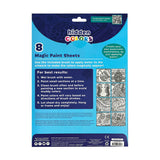 Hidden Colors Magic Paint Sheets - Magic Ocean