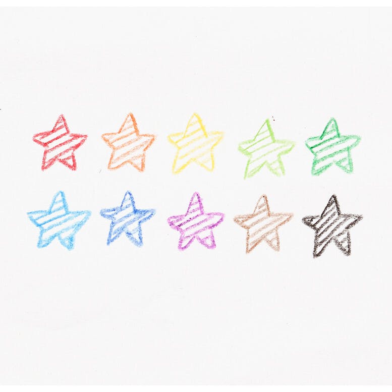 Yummy Yummy Scented Twist-Up Crayons - Set of 10