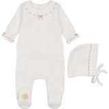 Soft Stitches Footie & Hat Set