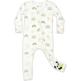 Rainbows Bamboo Convertible Footie