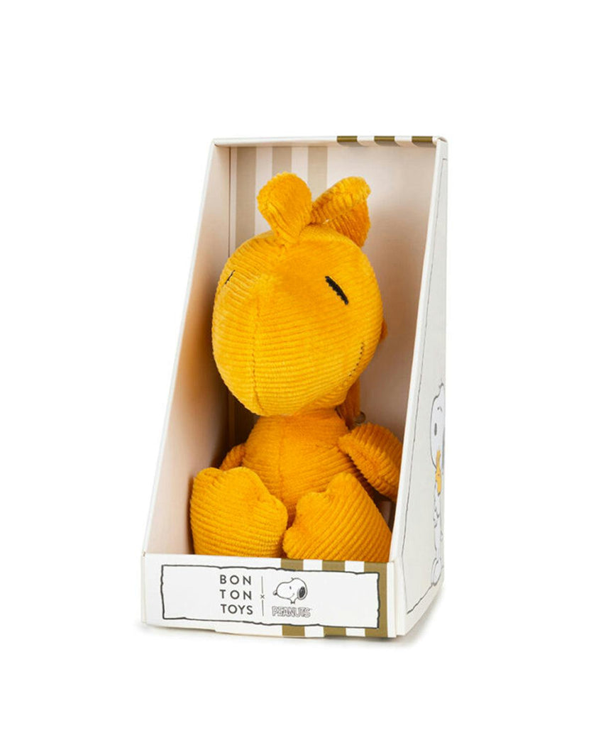 Plush PEANUTS WOODSTOCK Mini Corduroy Warm Yellow in Giftbox 6"