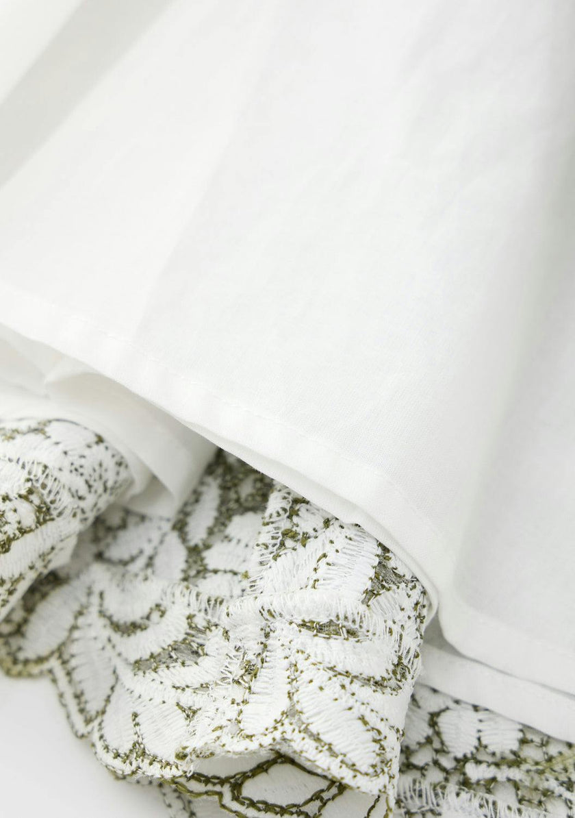 Primrose Embroidery Mini Dress