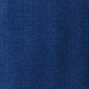 Girls Pointelle Flare Pant in Navy