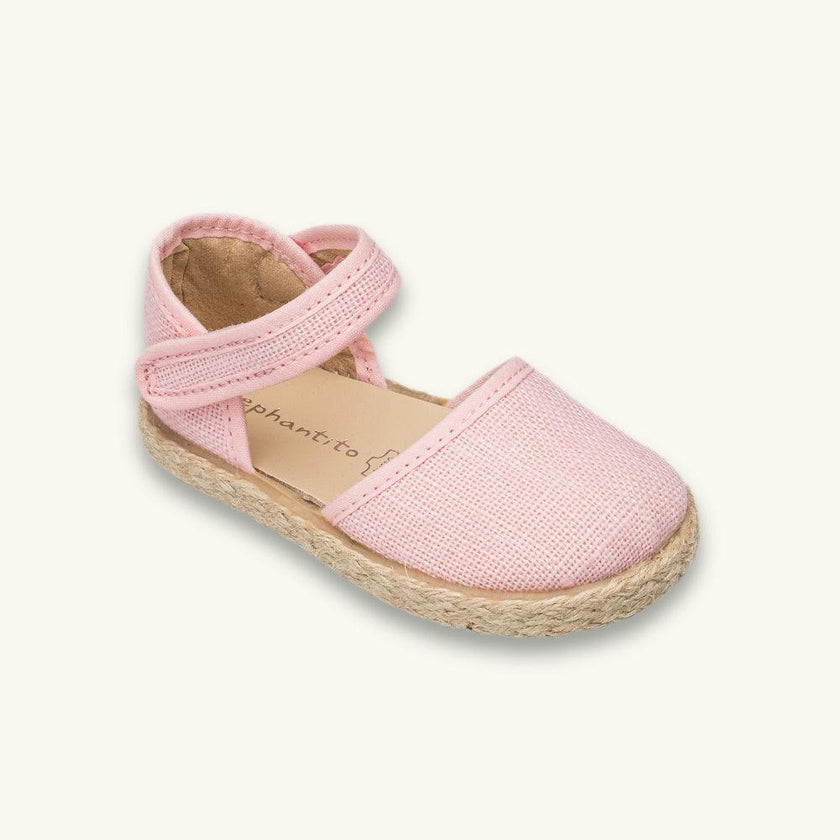 Linen Classic Espadrille | Pink