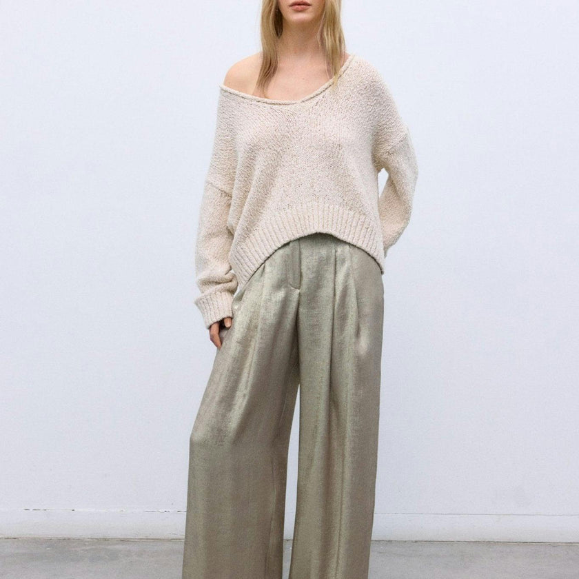 Saffron Woman Pant Gold