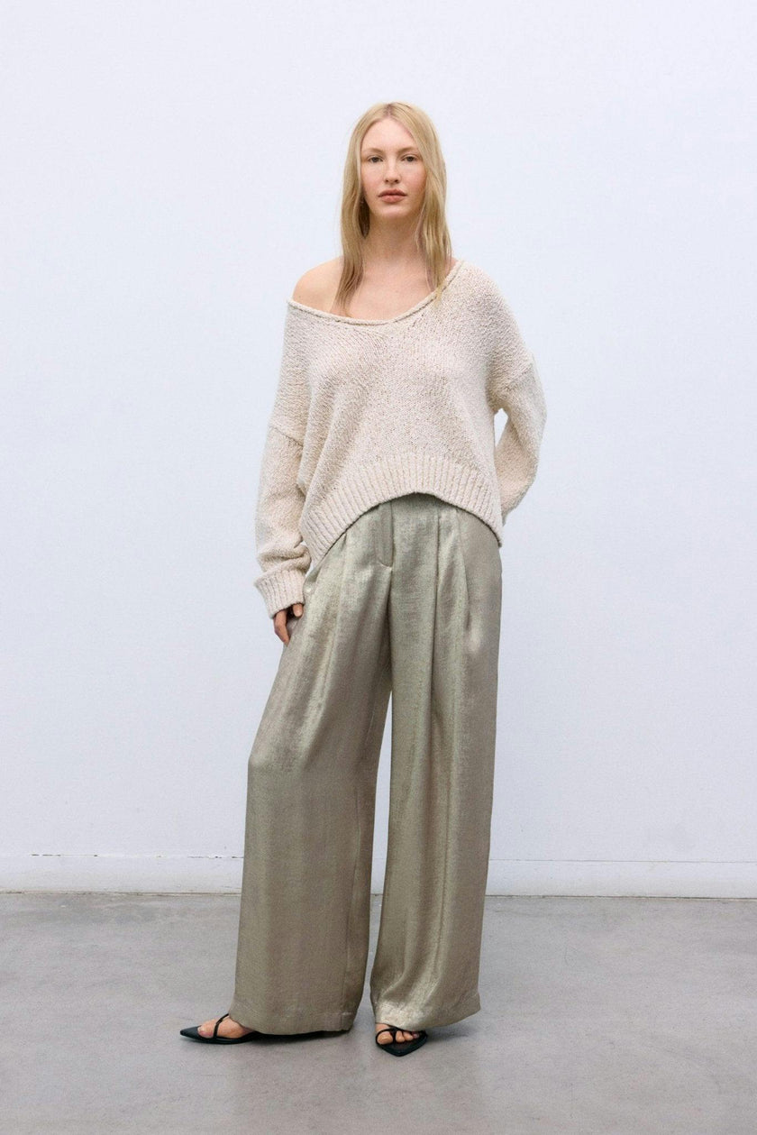 Saffron Woman Pant Gold
