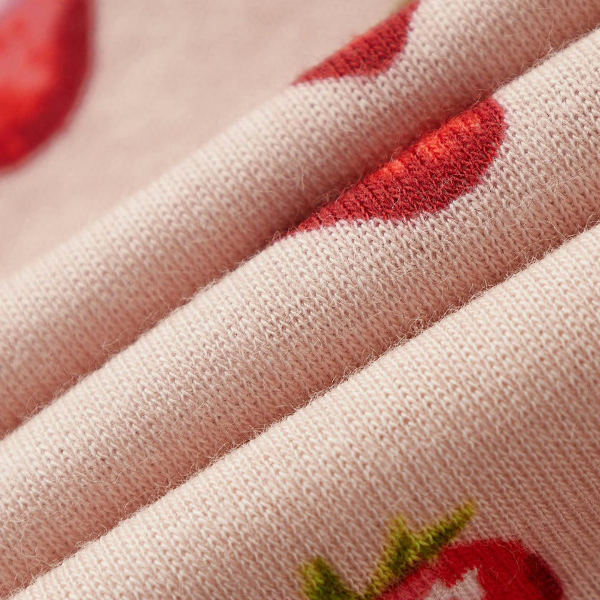 Strawberry Organic Cotton Shortall