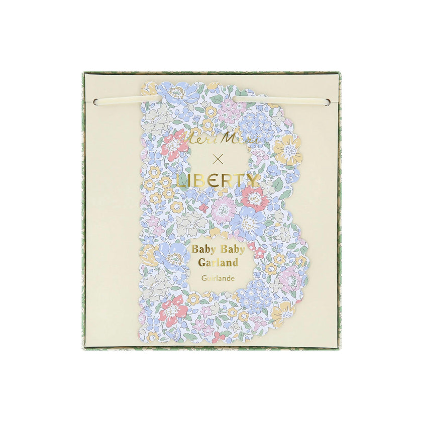 Meri Meri x Liberty Baby Garland
