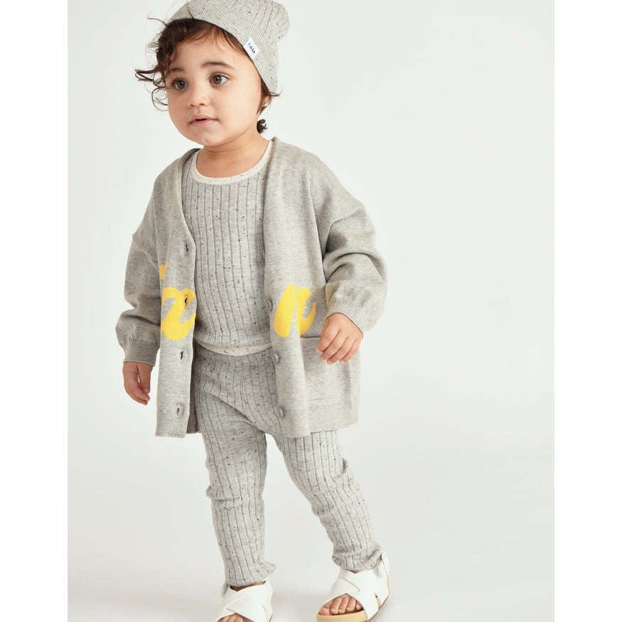 Baby My Boxy Cotton V-Neck Cardigan