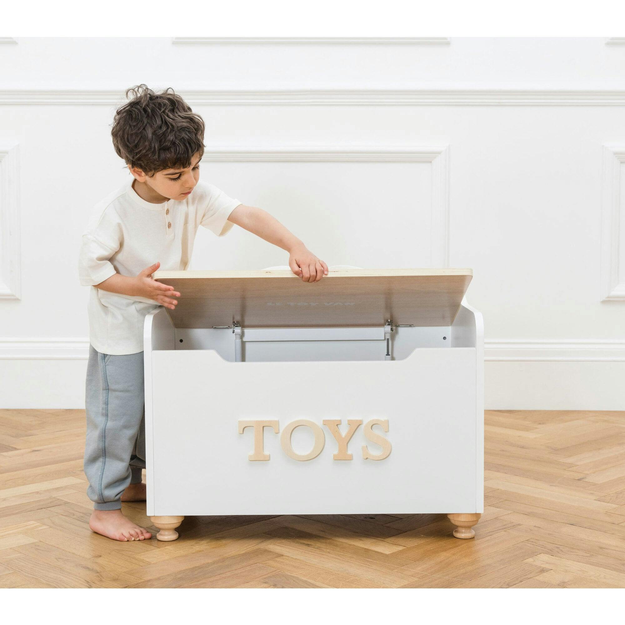 Classic Wooden Toy Chest