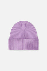 Ribbed Knit Hat Lavender