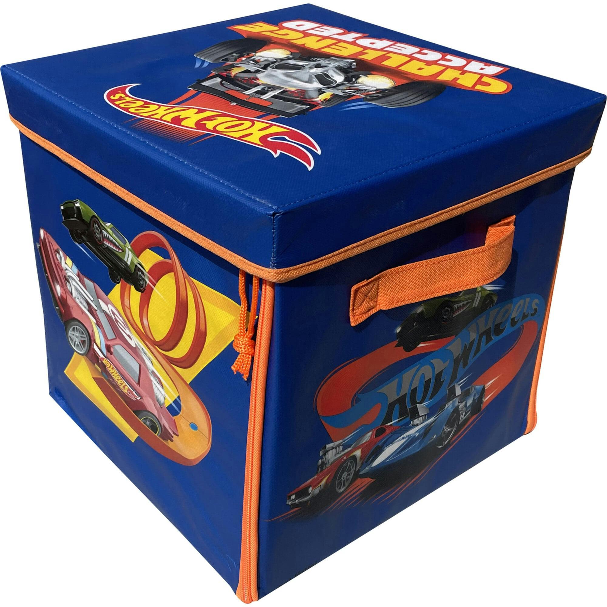 ZipBin Hot Wheels 300 Car Storage Cube & Playmat