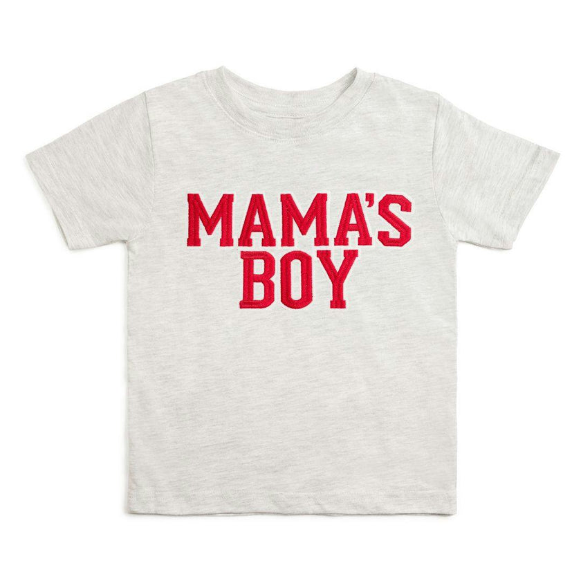 Mama's Boy Varsity Patch Short Sleeve T-Shirt