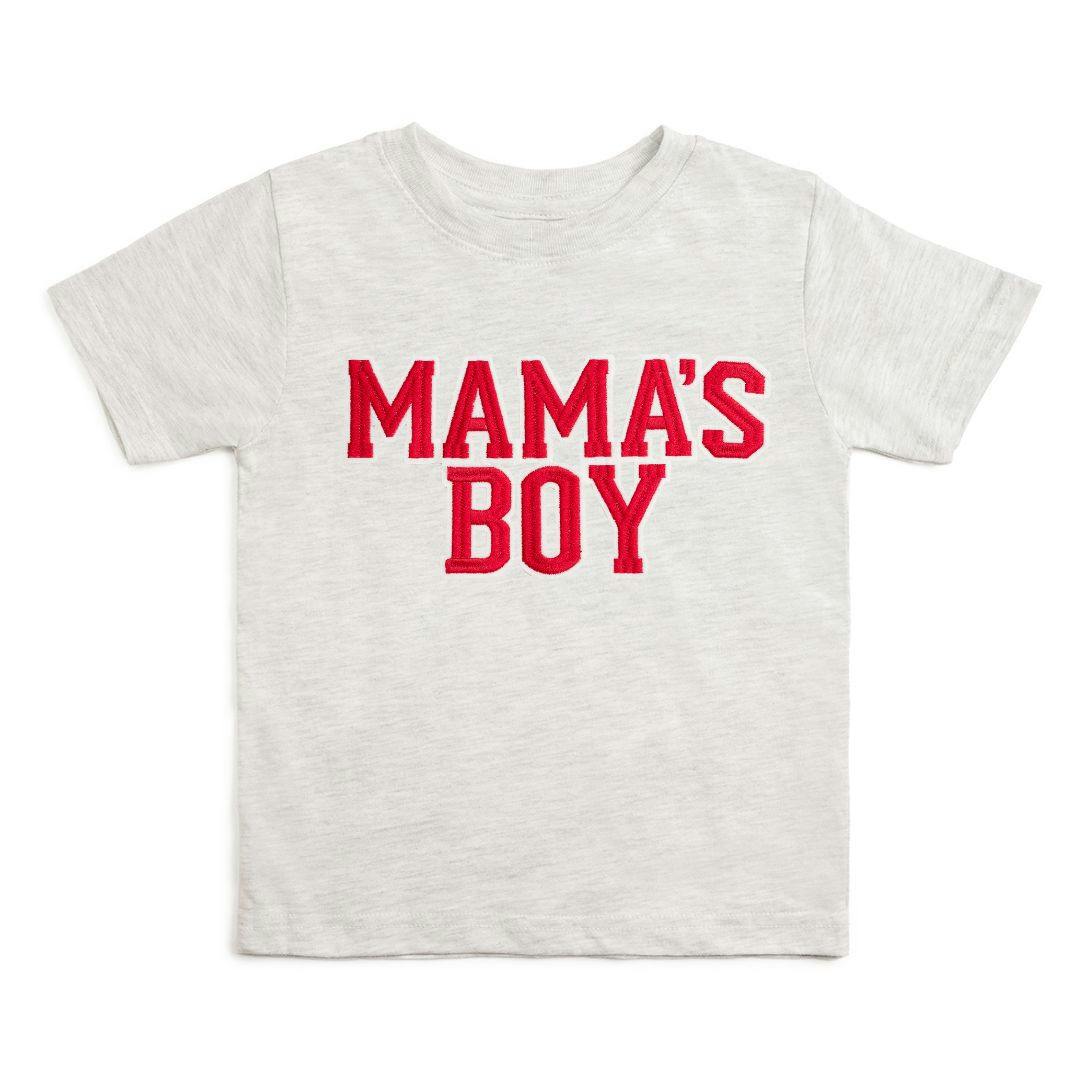 Mama's Boy Varsity Patch Short Sleeve T-Shirt