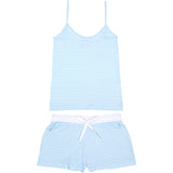 Women's Stripe Jersey Camisole Set