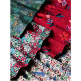 Smocked Blouson Dress, Multi