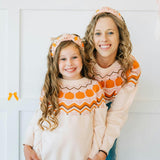 Pumpkin Fair Isle Women's Sweater