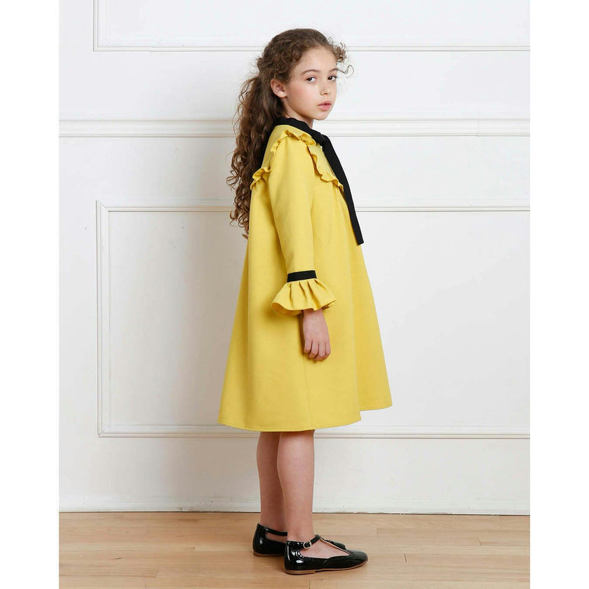 Emma dress (dandelion yellow)