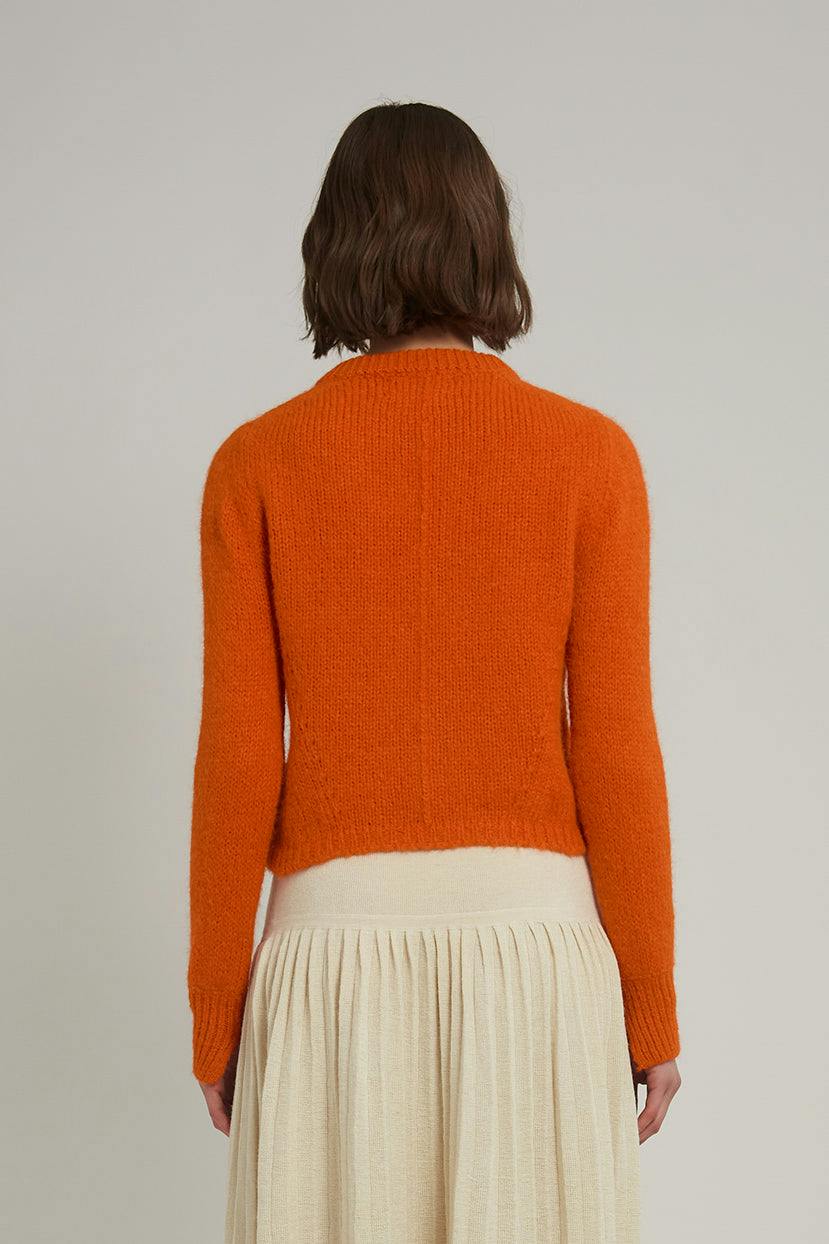 AVA SWEATER | TANGERINE
