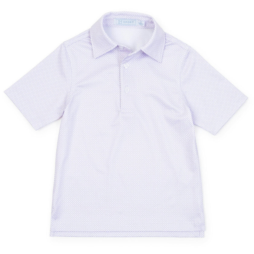 Will Boys' Performance Polo by LH Sport - Links Lavender