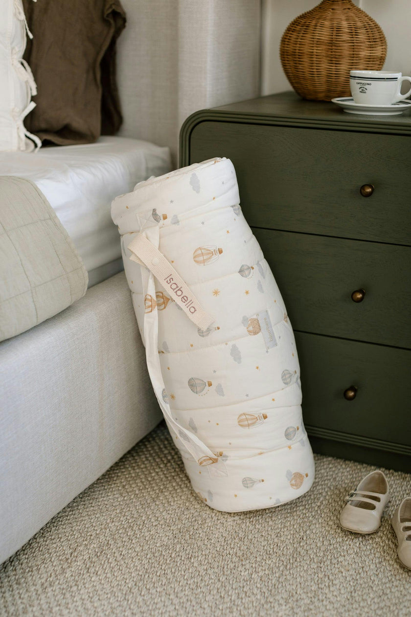 Organic Toddler Nap Roll-N-Rest Mat Set