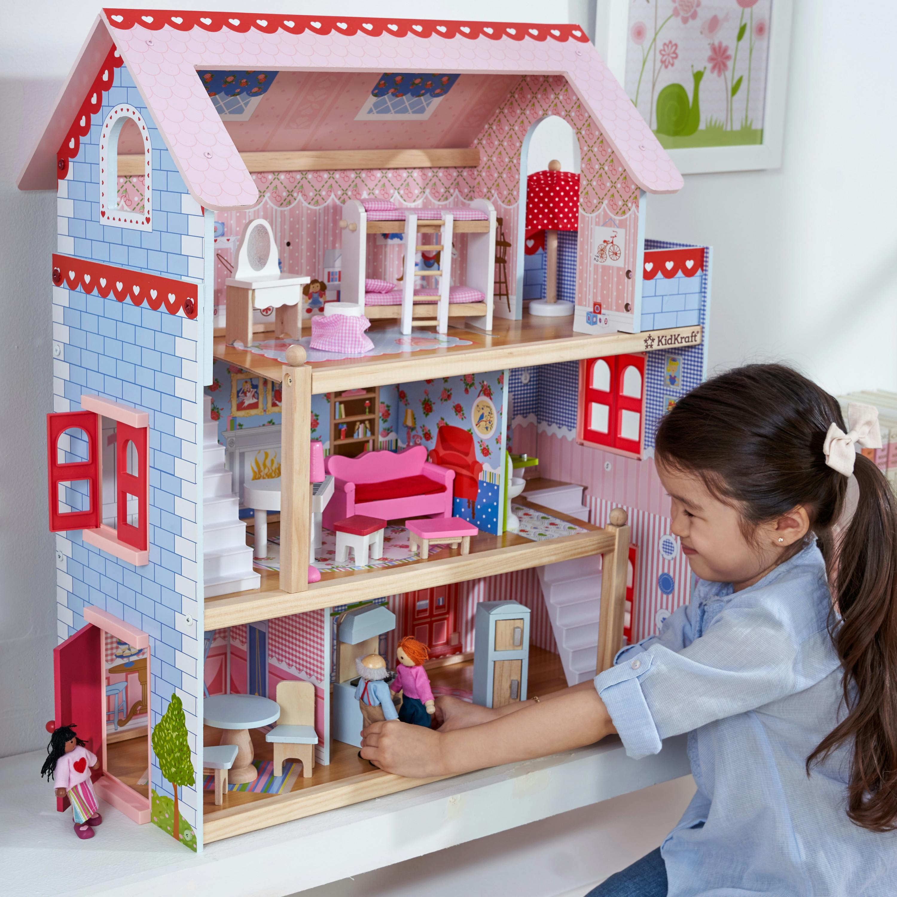 Chelsea Doll Cottage Wooden Dollhouse