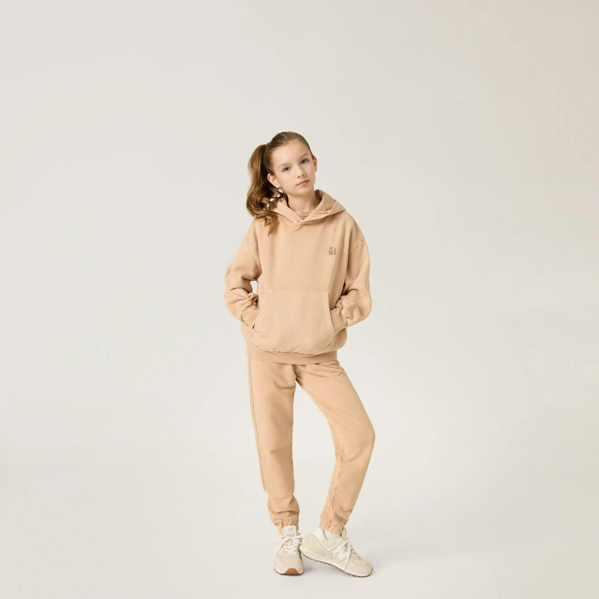 Little Locals Natural Dye Pullover in Latte
