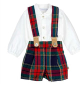 Tartan Suspender Set