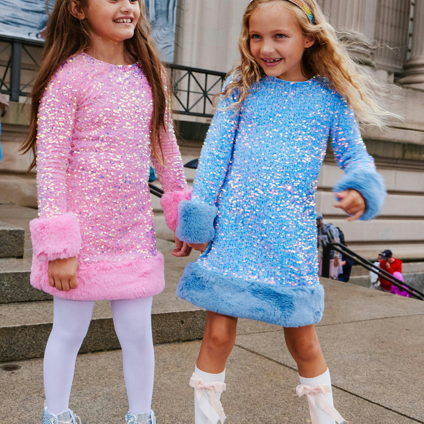 Sabrina Shimmer Dress