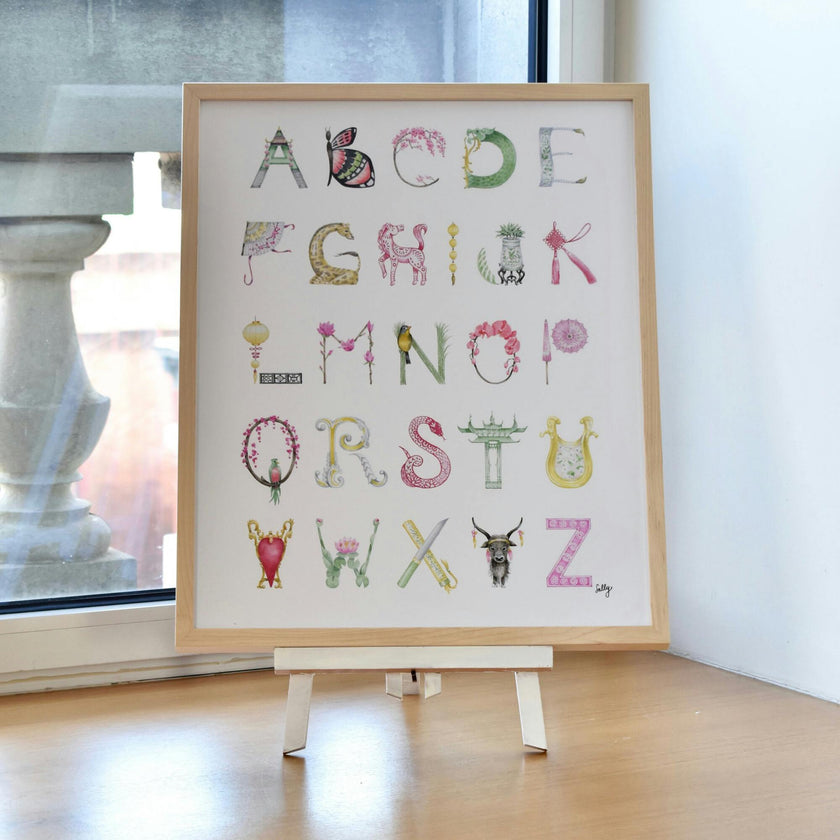 Chinoiserie Alphabet