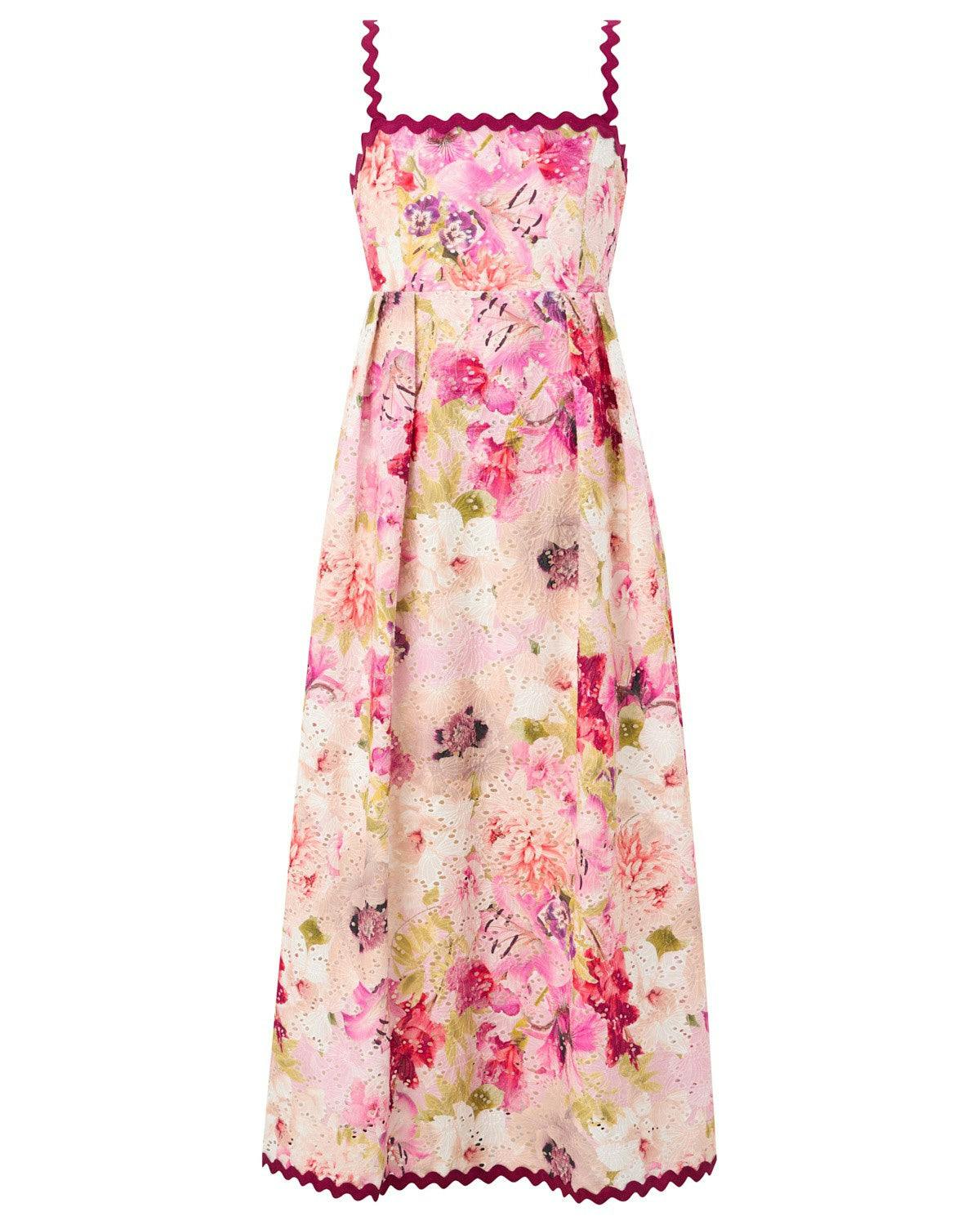 Liana Embroidered Maxi Dress