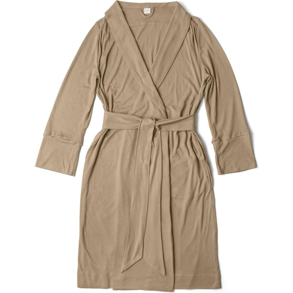 WOMENS ROBE | SANDSTONE
