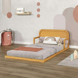 P’kolino Curva Rattan Floor Bed