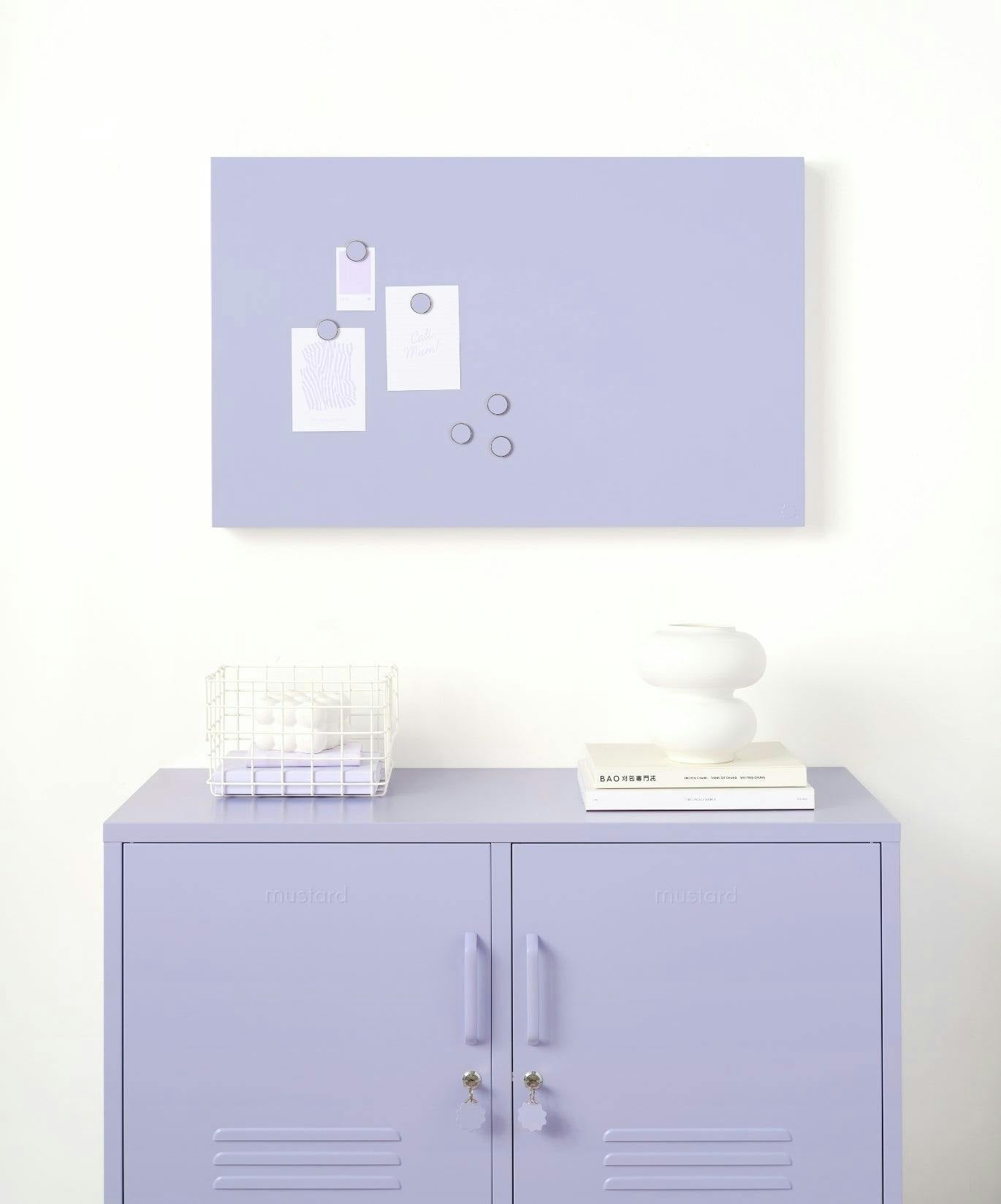 The Buttons in Lilac