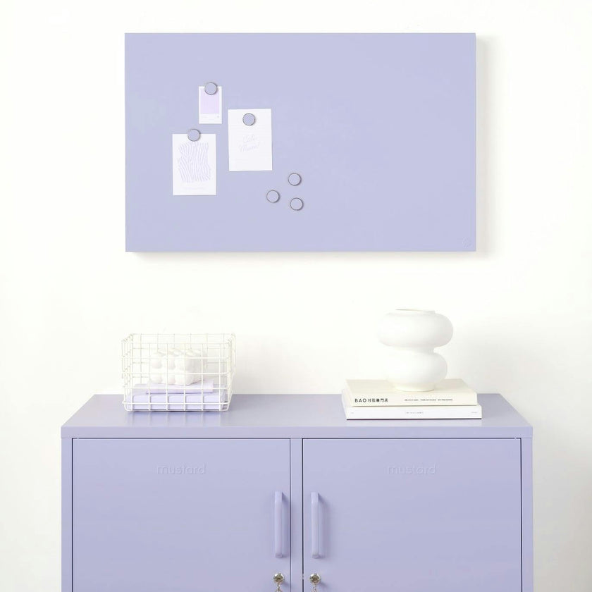 The Buttons in Lilac