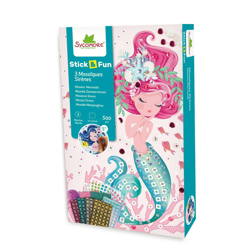 Stick'N Fun - XS Mosaics Mermaid - 5y+