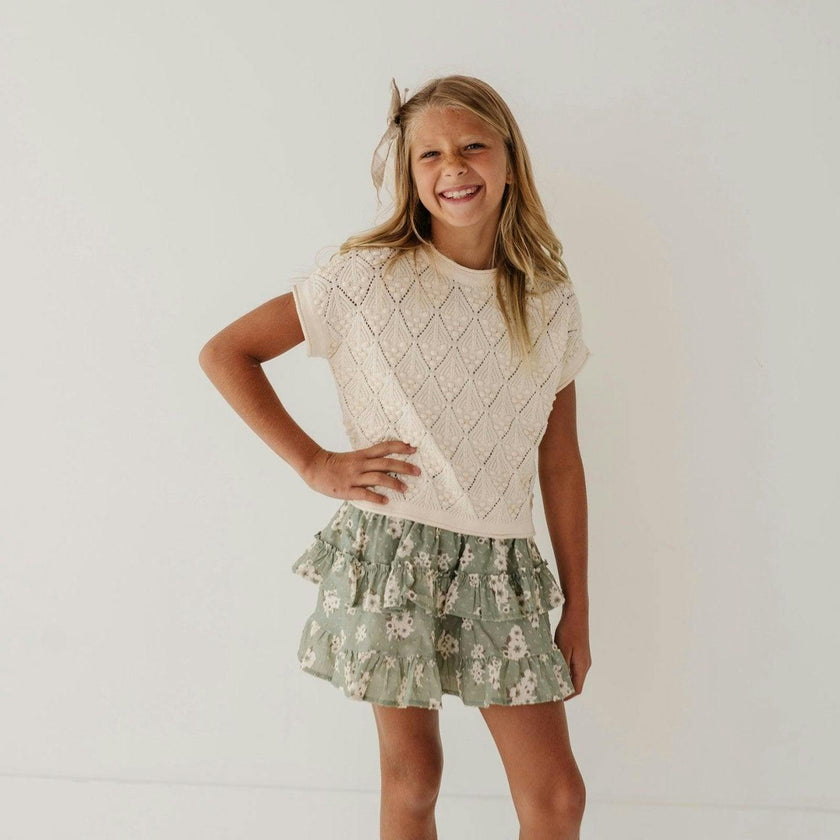 Open Weave Sweater