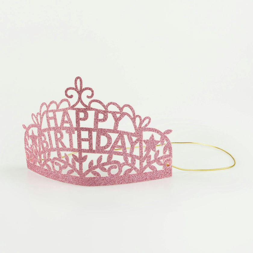 Wearable Pink Tiara Birthday Card