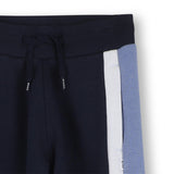 Navy & Blue Color-Block Tracksuit
